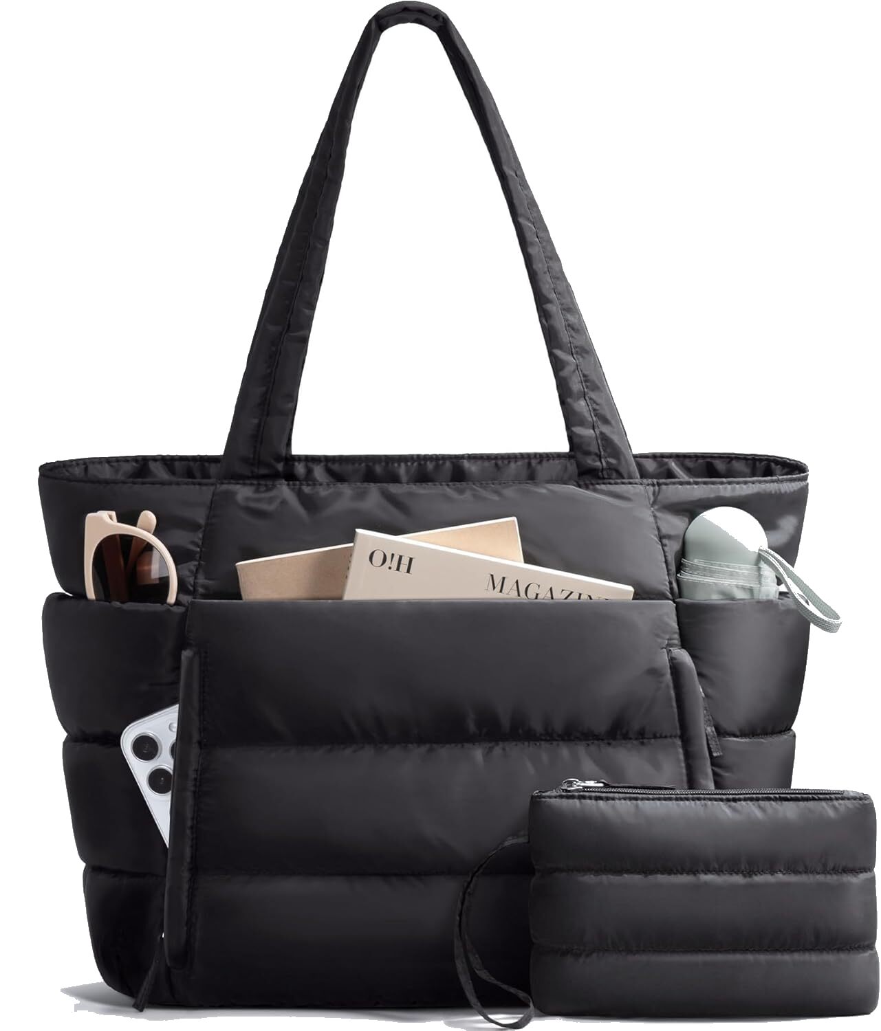 Puffer Laptop Tote Bag